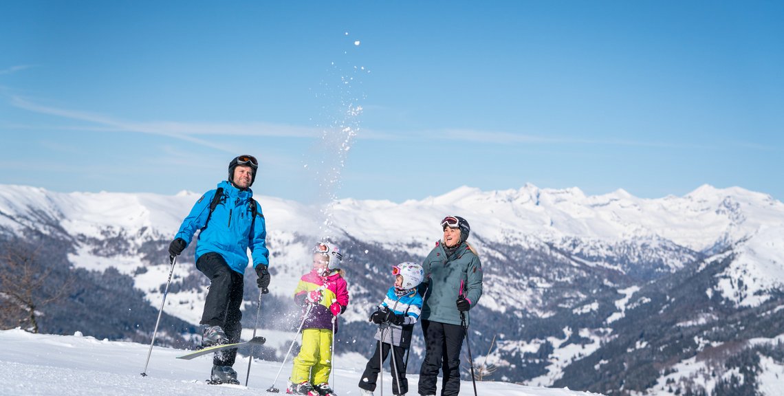 Familienspaß im Skigebiet Bad Kleinkirchheim, Kärnten