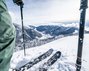 Winterliches Alpenpanorama im Skigebiet Bad Kleinkirchheim, Kärntner Nockberge